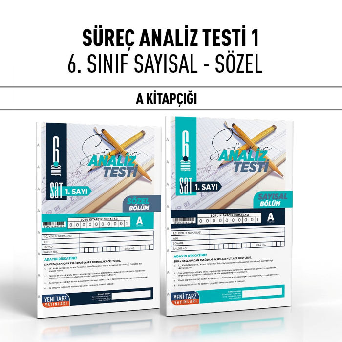 Y.TARZ 06.SINIF SÜREÇ ANALİZ TEST SY/SZ 1-A -24-25